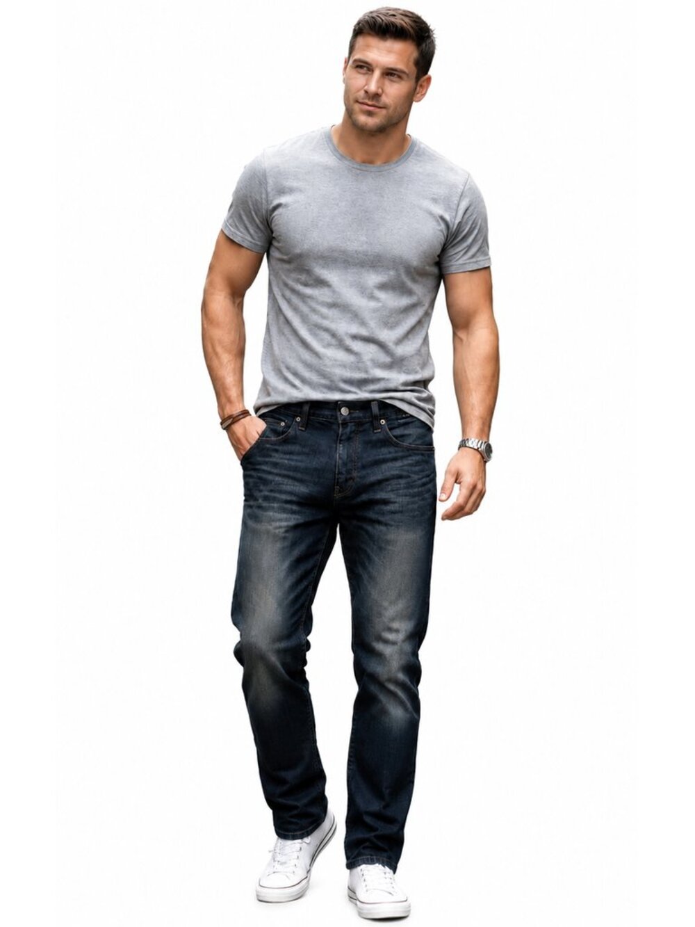 Express Men’s Slim Dark-Wash Jeans, Size 34/32.Take 50% Off — Read Comments